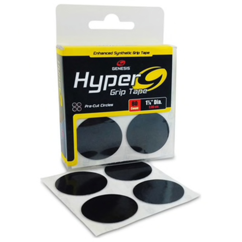 Genesis Hyper Grip Tape Precut Circles – 80 Pack