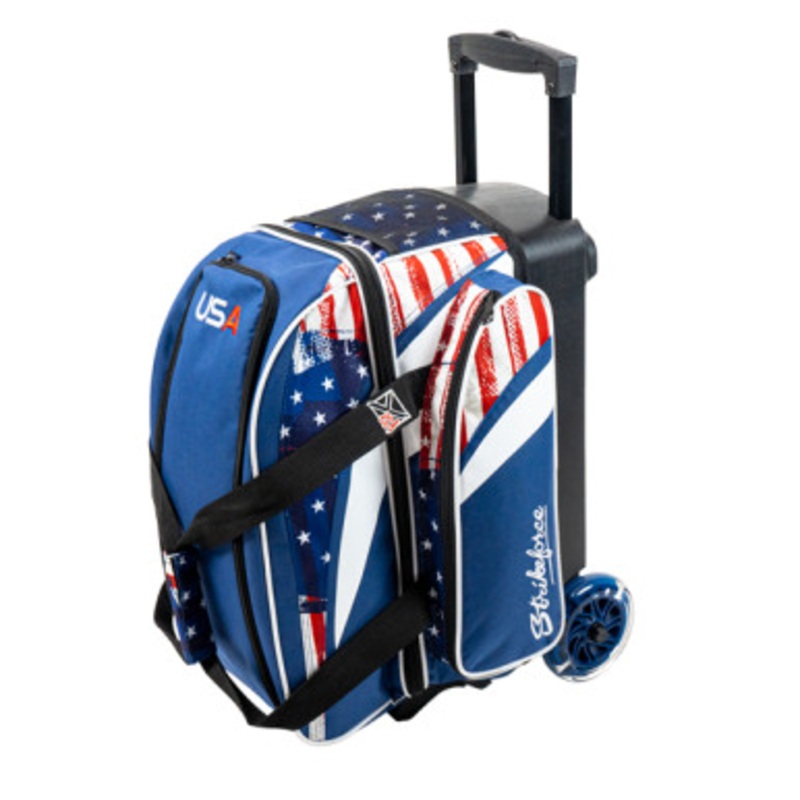 KR Strikeforce Cruiser Smooth 2 Ball Roller Bag USA Flag