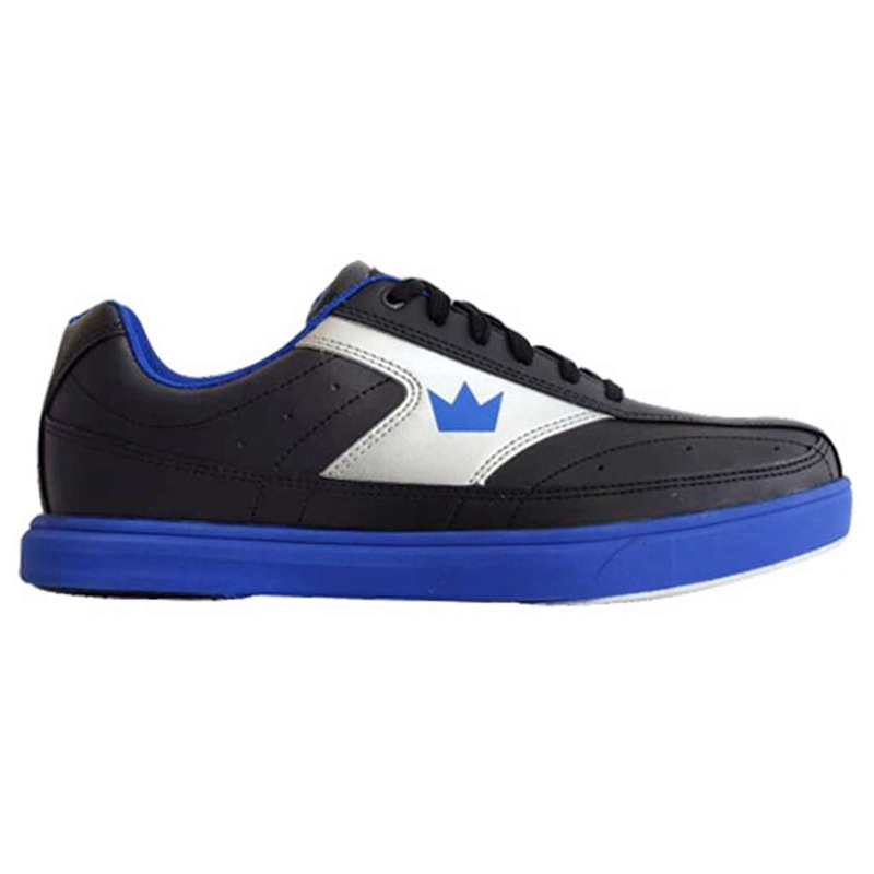 Brunswick Mens Renegade Bowling Shoes- Black/Royal