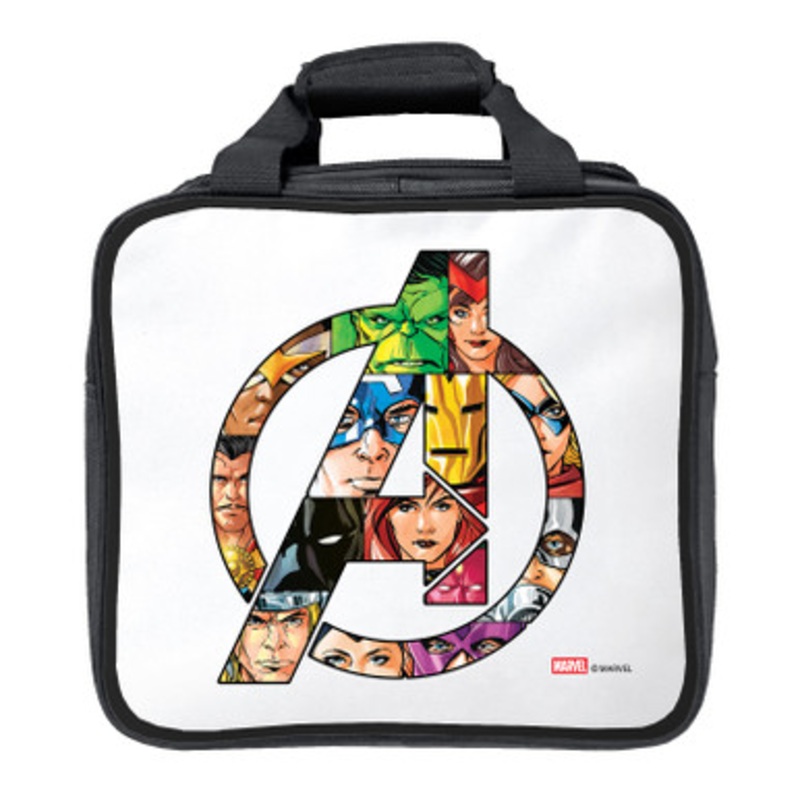 KR Strikeforce Avengers Logo 1 Ball Tote Bowling Bag