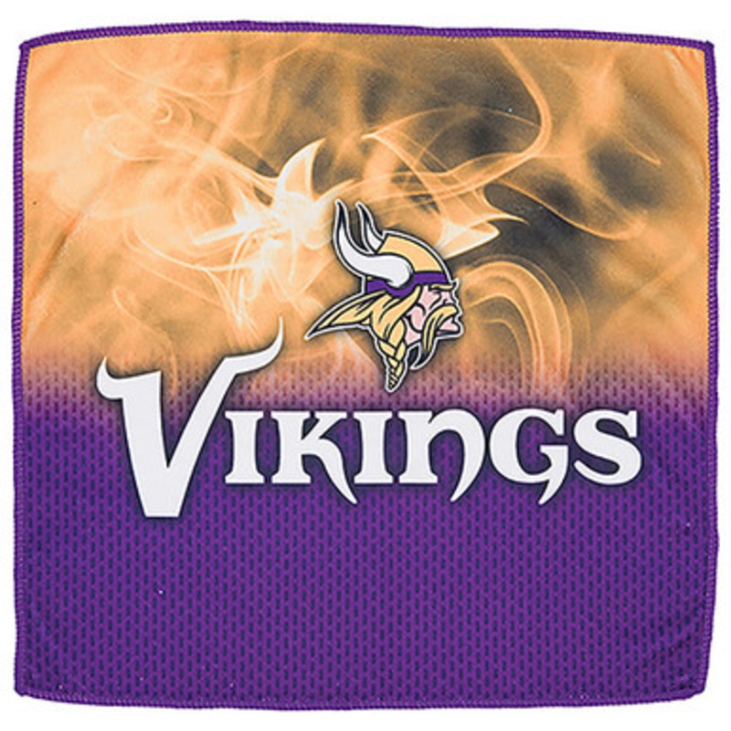 KR Strikeforce NFL on Fire Towel Minnesota Vikings