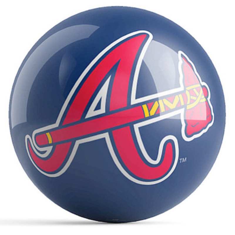 OTBB Atlanta Braves Bowling Ball