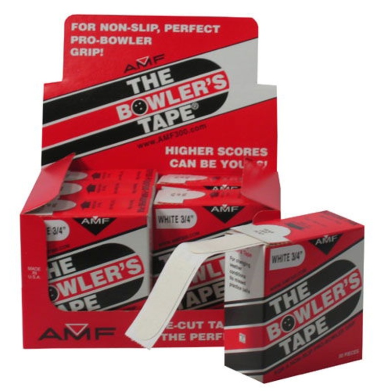 AMF Bowlers Tape 3/4 White 500-piece Roll