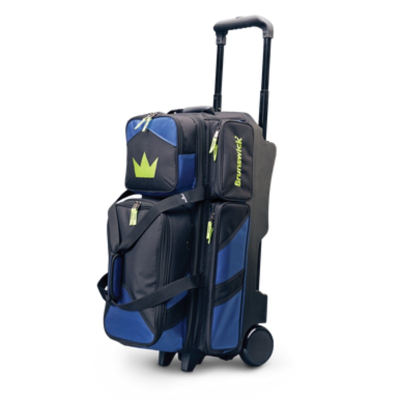 Brunswick Quest 3 Ball Roller Bag Black