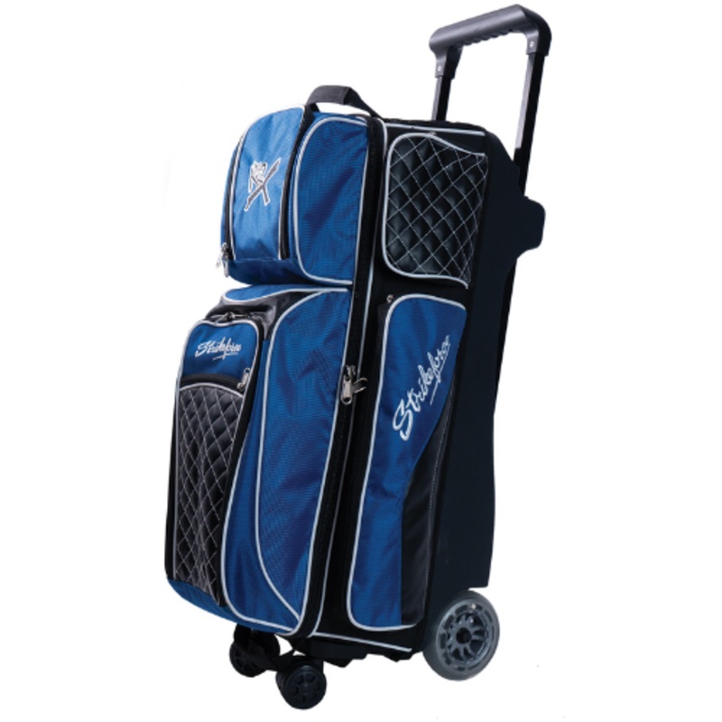 KR Strikeforce Royal Flush 360 Triple Roller Royal Bowling Bags
