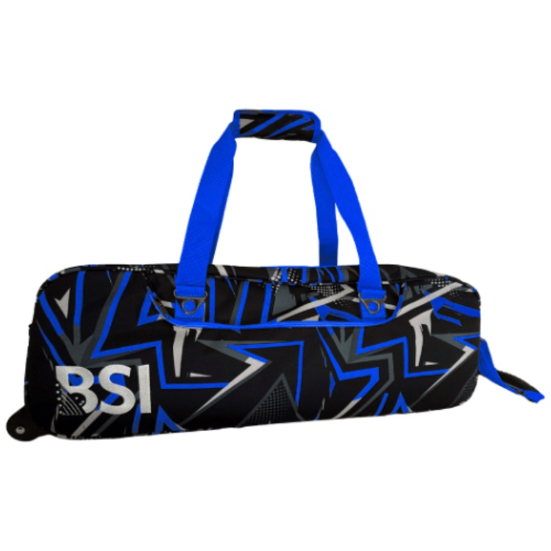 BSI Clear Top 3 Ball Tote Blue/Black Bowling Bag