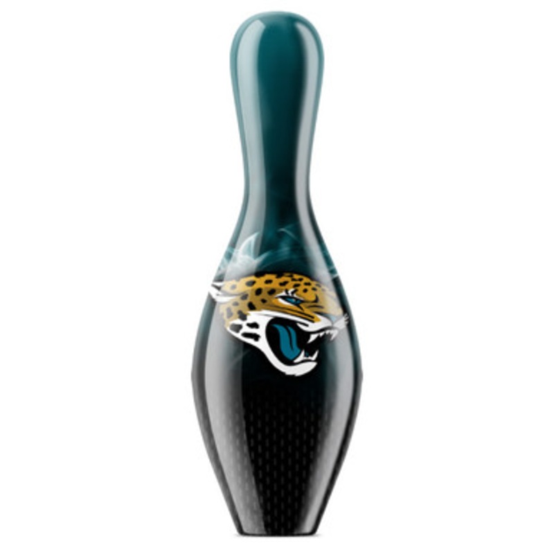 OTBB NFL on Fire Jacksonville Jaguars Bowling Pin