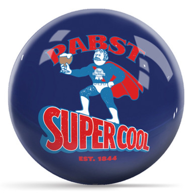 OTBB Pabst Blue Ribbon Supercool Bowling Ball