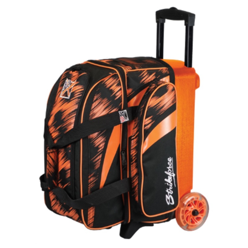 KR Strikeforce Cruiser Scratch 2 Ball Roller Bag Orange