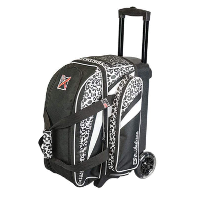 KR Strikeforce Cruiser Smooth 2 Ball Roller Bag White Leopard