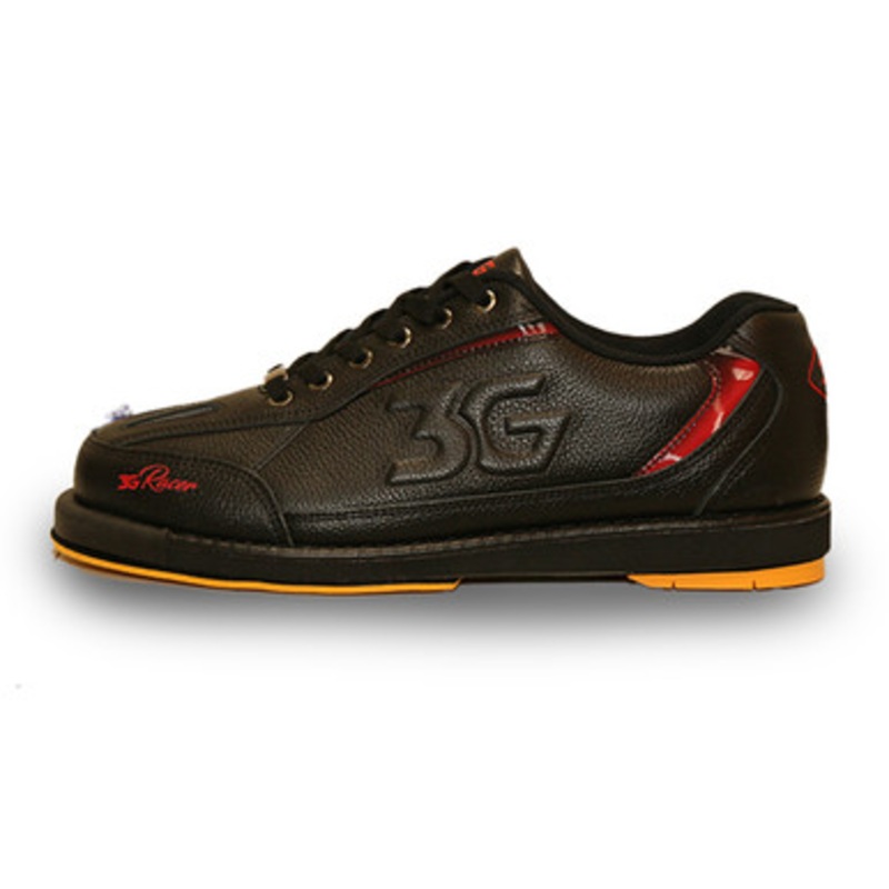 3G Racer Mens Bowling Shoes Black Right Hand Medium