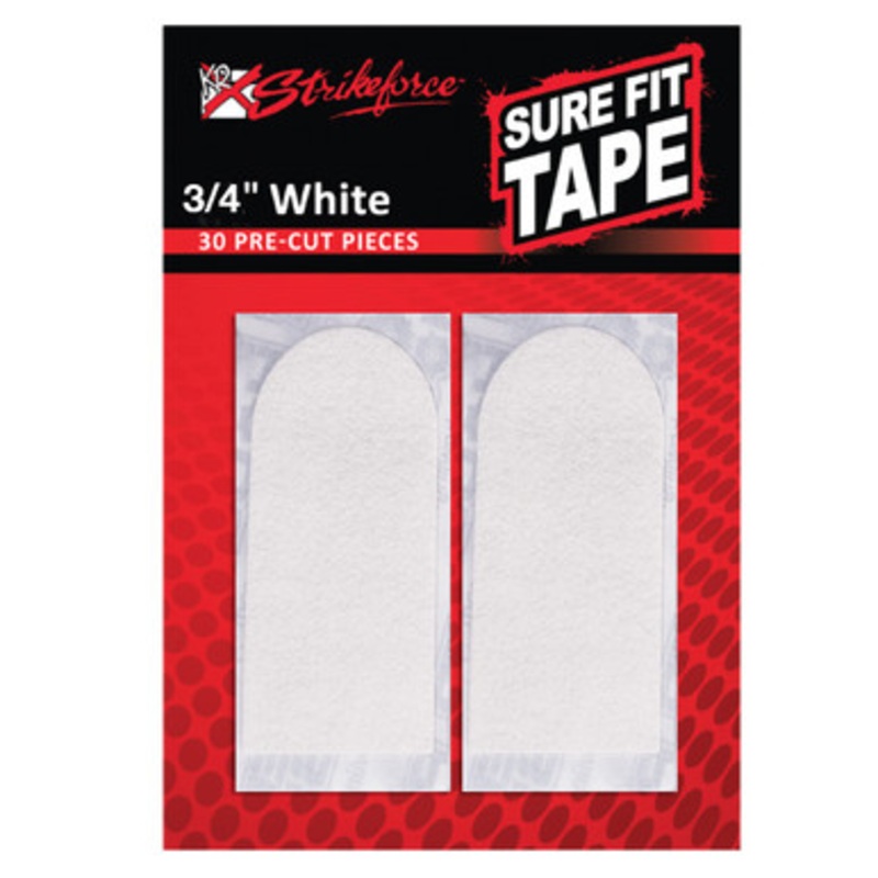 KR Strikeforce Sure Fit Grip Tape 3/4 White Textured – 30 Pack