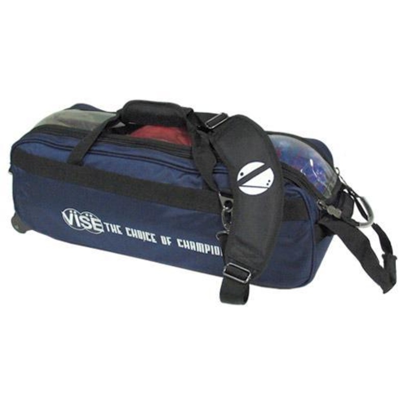 Vise 3-Ball Tote Clear Top – Blue