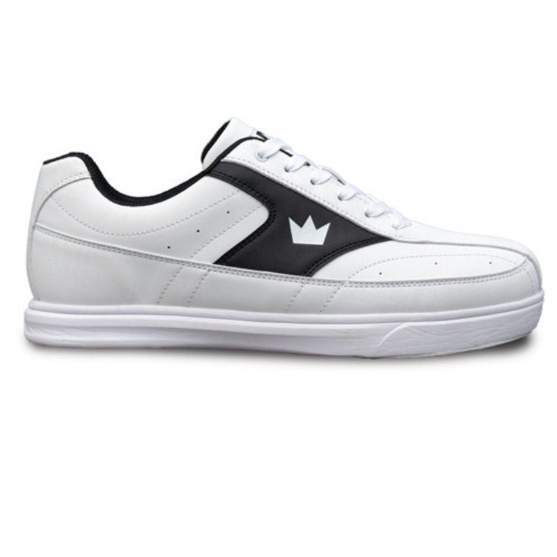 Brunswick Men’s Renegade Bowling Shoes – White/Black
