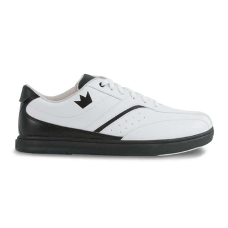 Brunswick Vapor Mens Bowling Shoes White/Black