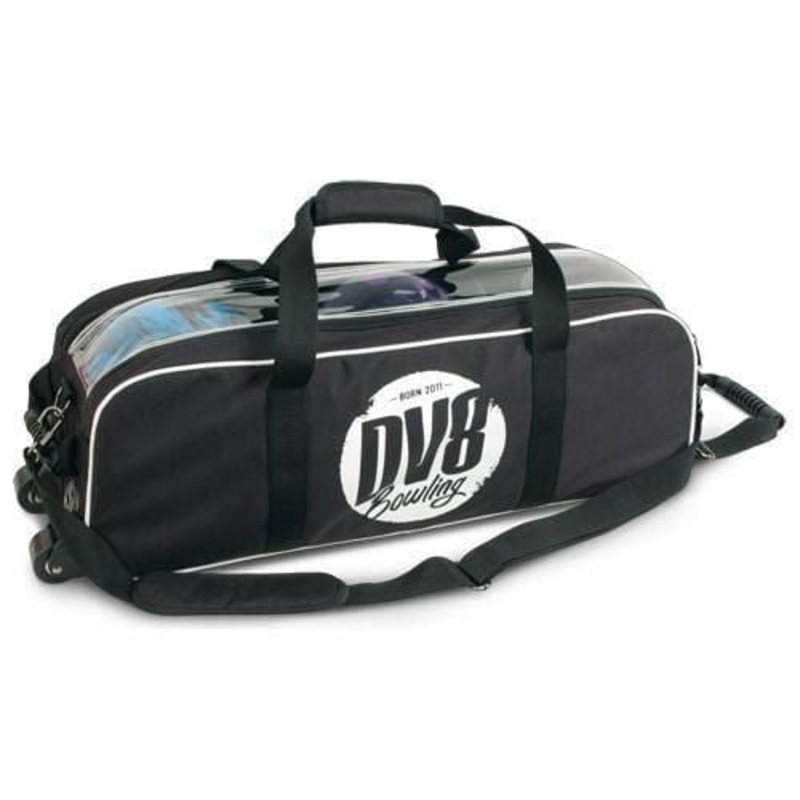 DV8 Tactic Triple Tote Black Bowling Bag