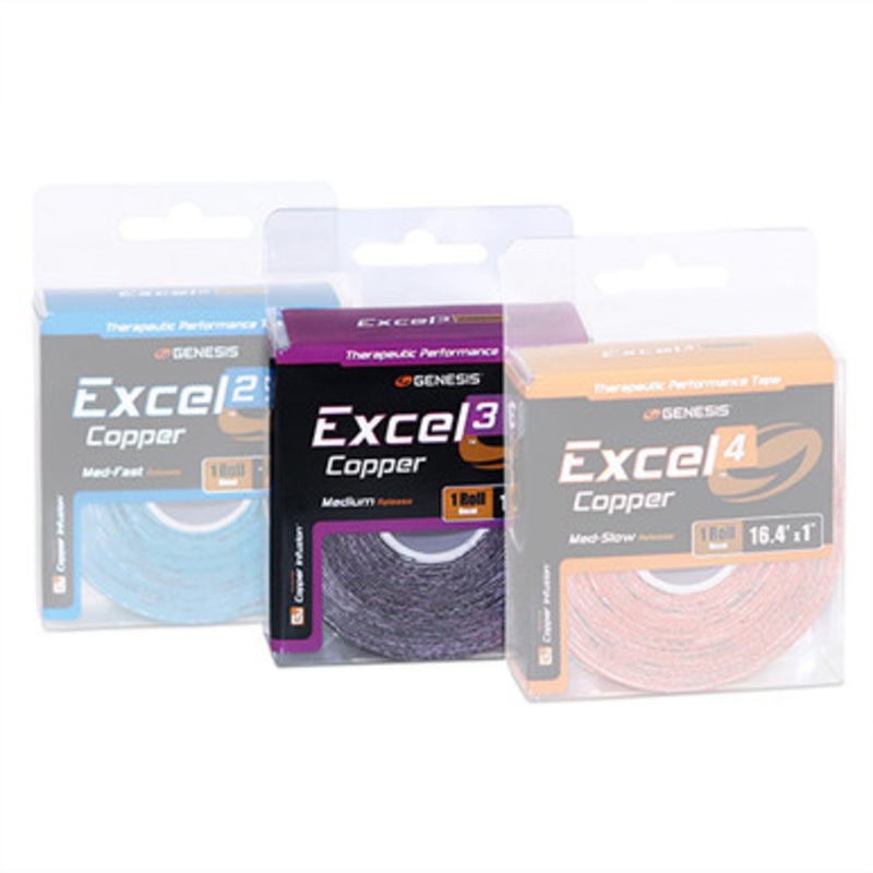 Genesis Excel Copper 3 Performance Tape Purple Roll