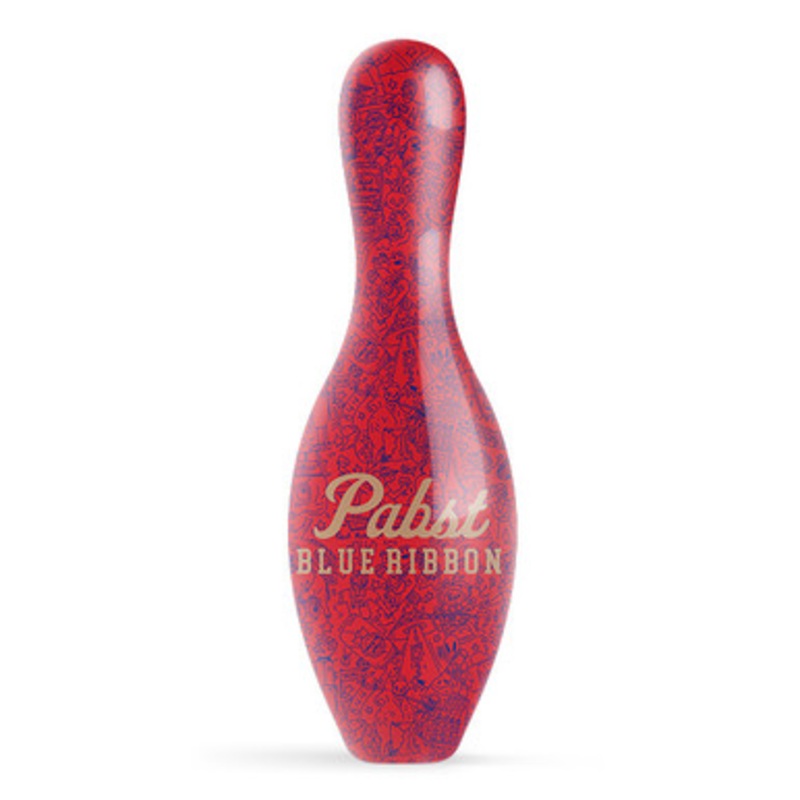 OTBB Pabst Blue Ribbon All Things Pabst Bowling Pin