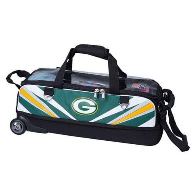 NFL Slim Triple Tote Green Bay Packers Bowling Bag