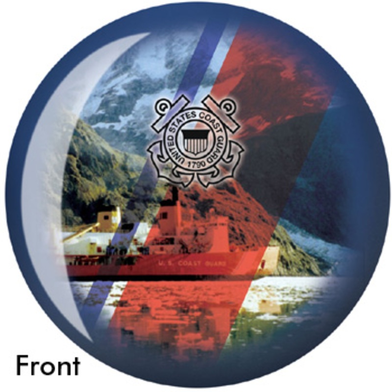 OTBB Coast Guard Bowling Ball