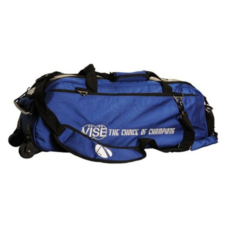 Vise 3 Ball Tote Roller Bowling Bag – Blue