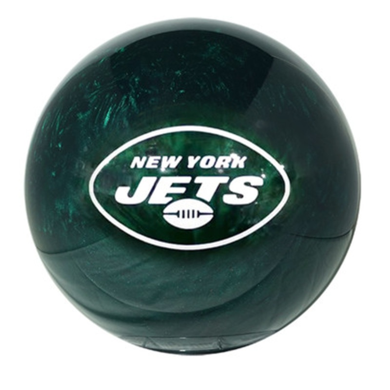 KR Strikeforce NFL Engraved New York Jets Bowling Ball