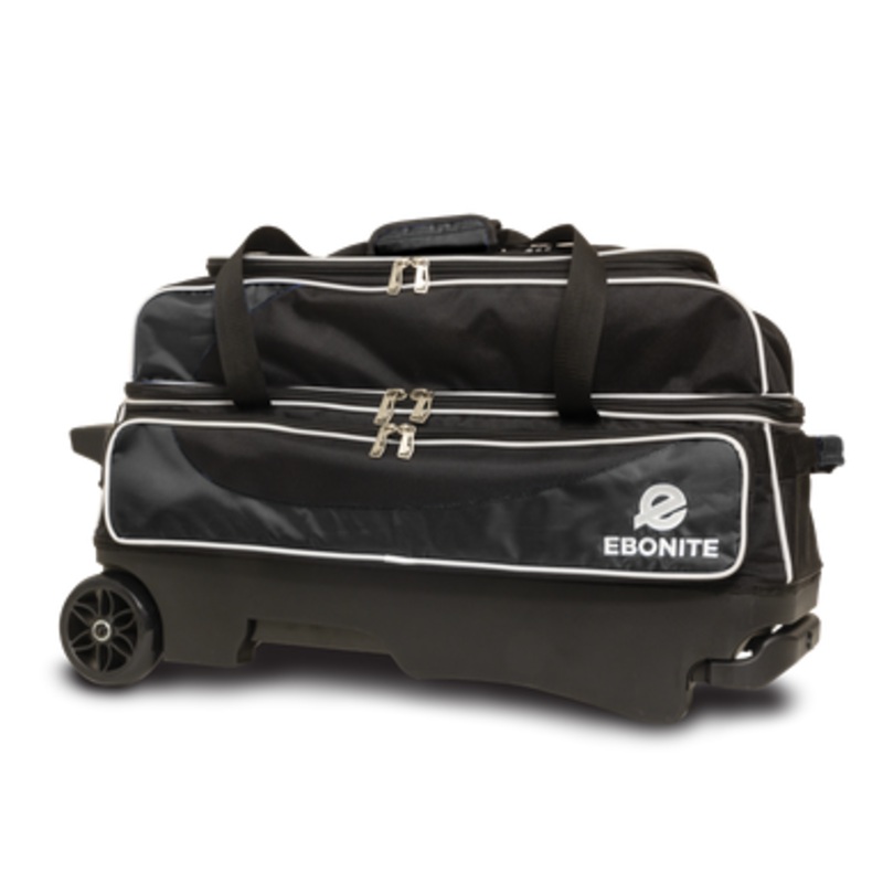 Ebonite Transport 3 Ball Roller Bag Black