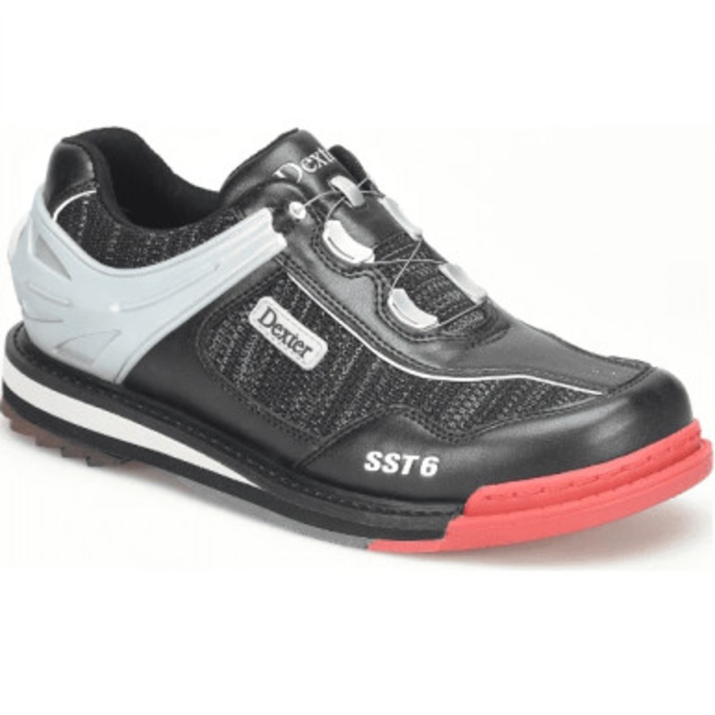 Dexter SST 6 Hybrid Boa Men’s Bowling Shoes Black Knit Right Hand