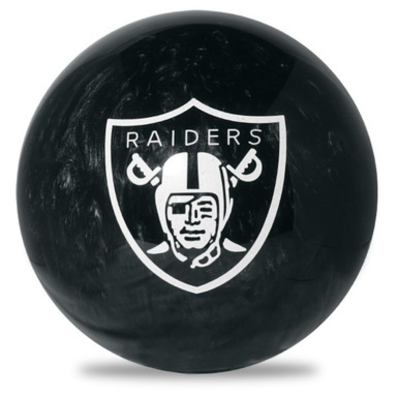 KR Strikeforce NFL Engraved Las Vegas Raiders Bowling Ball