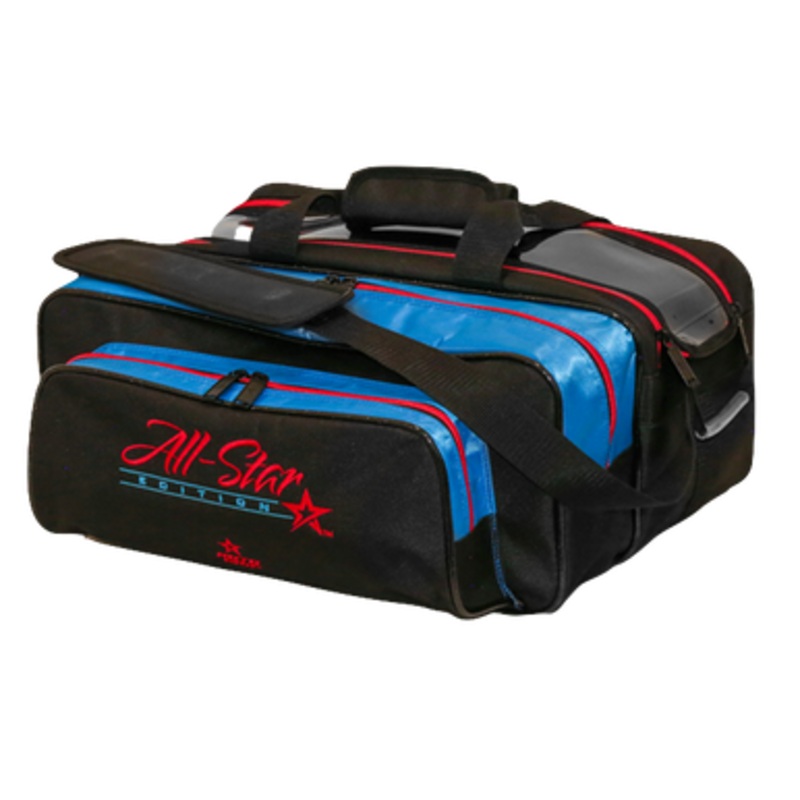 Roto Grip 2 Ball All-Star Edition Carryall Tote Competitor Black/Red/Blue
