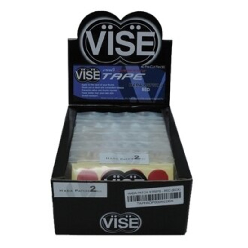 Vise Hada Patch #2 Red Pre-Cut Tape – Box of 12 Bags