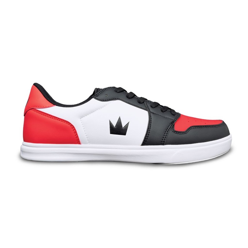 Brunswick Mens Fanatic Bowling Shoes – Black/Red