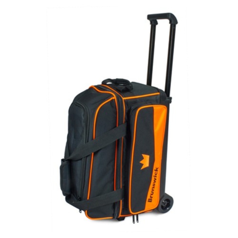 Brunswick Zone 2 Ball Roller Bag Orange
