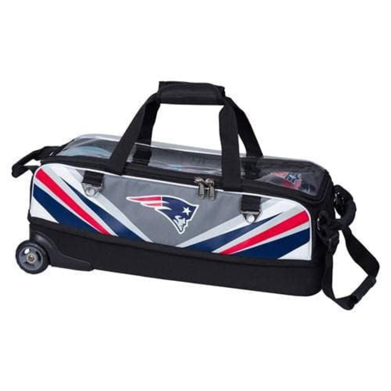 NFL Slim Triple Tote New England Patriots Bowling Bag