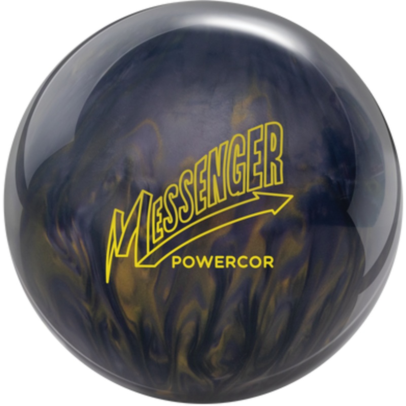 Columbia 300 Messenger PowerCor Black/Gold Bowling Ball