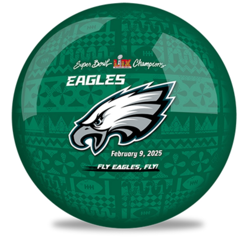 OTBB Super Bowl LIX Champions Eagles Bowling Ball
