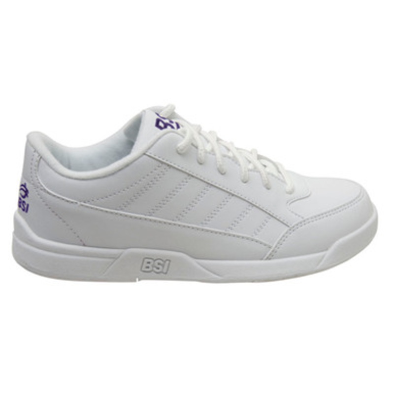 BSI Girl’s Basic Bowling Shoes White/Purple