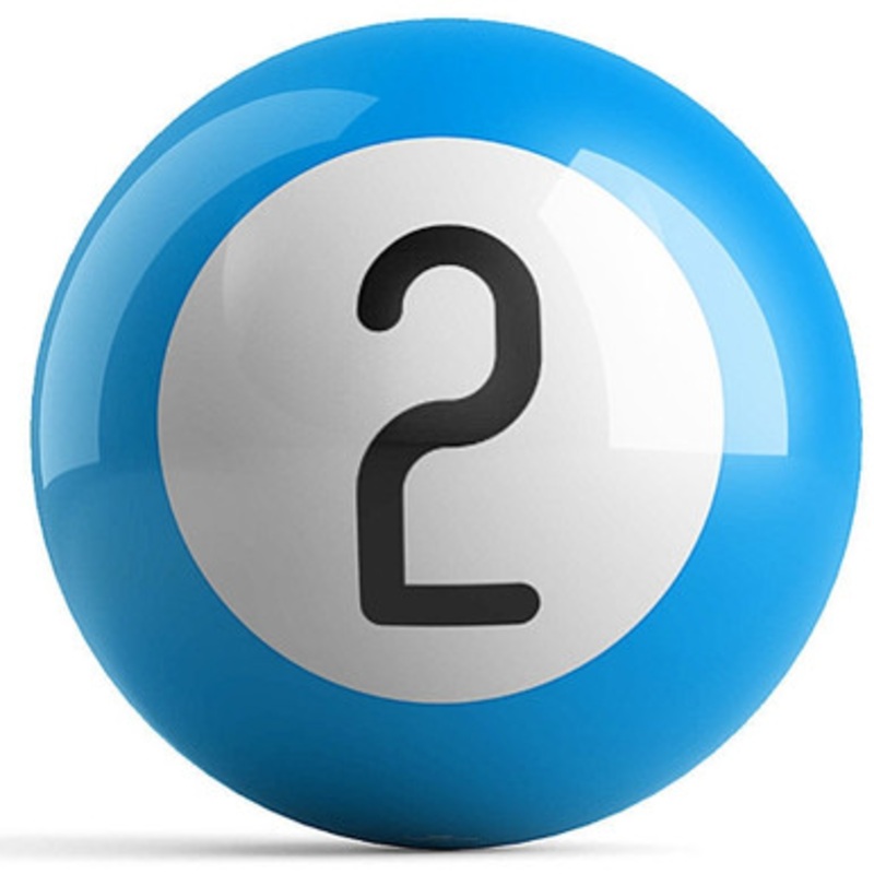 OTBB 2 Ball Blue Bowling Ball