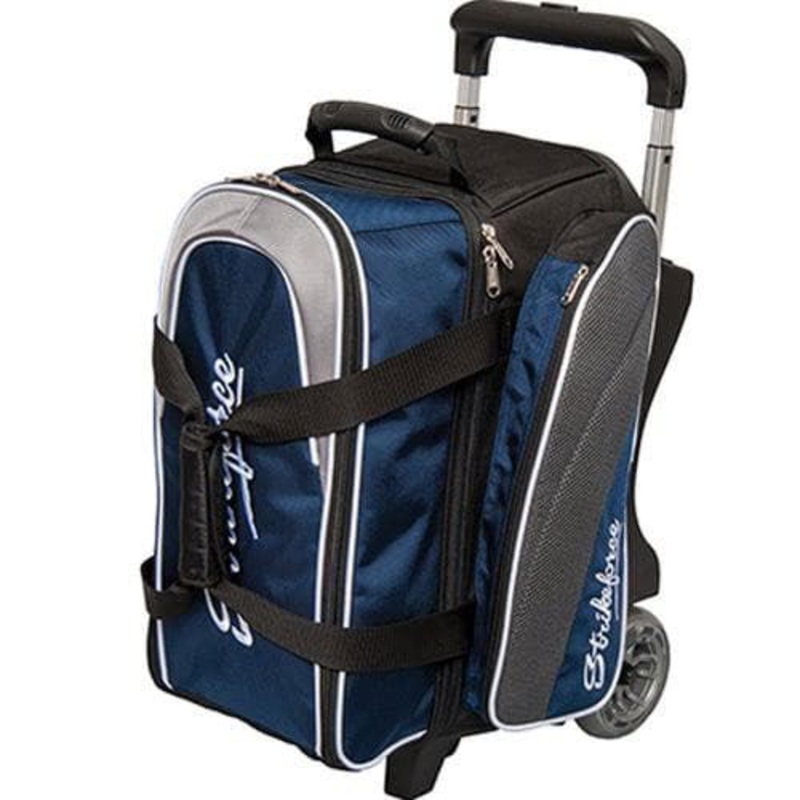 KR Strikeforce Apex Double Roller Navy Bowling Bag