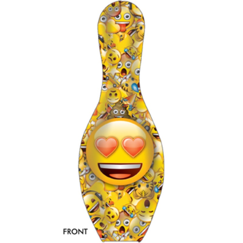 OTBB Emoji Who Loves Ya Bowling Pin