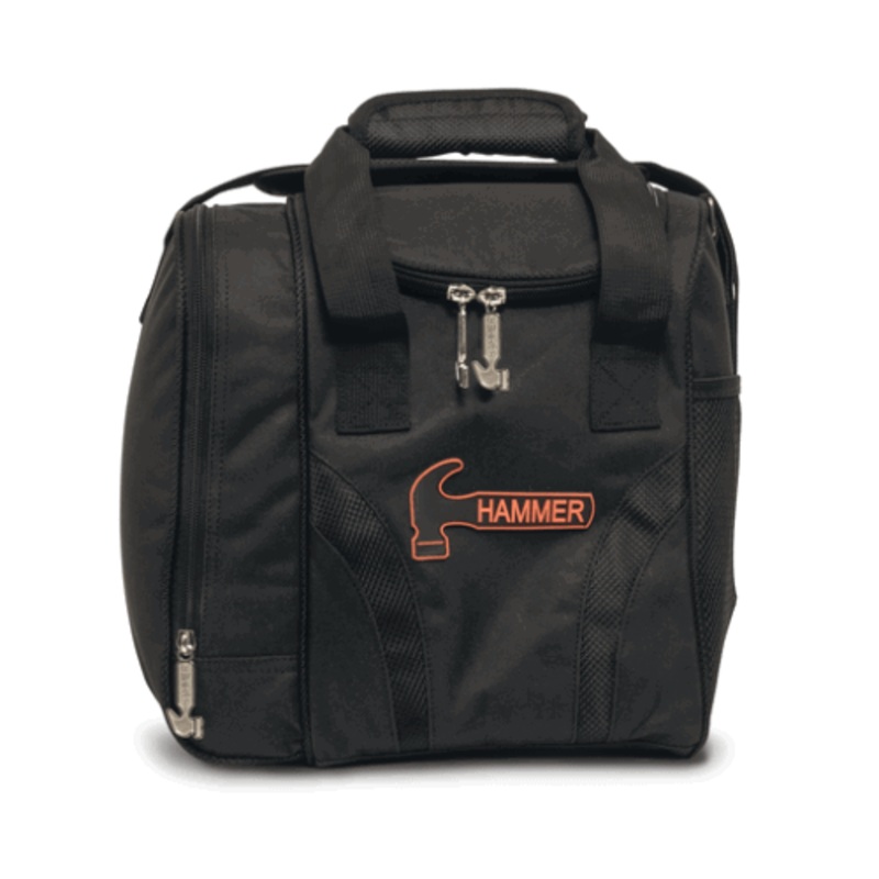 Hammer Tough 1 Ball Tote Bowling Bag Black