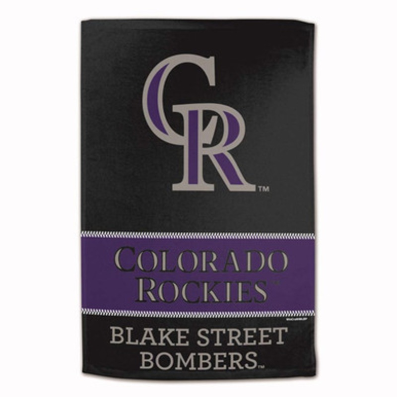Master MLB Towel Colorado Rockies