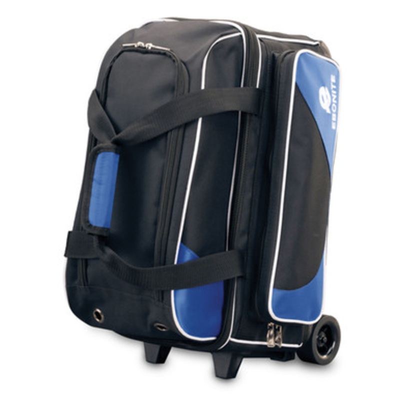 Ebonite Transport 2 Ball Roller Bag Blue