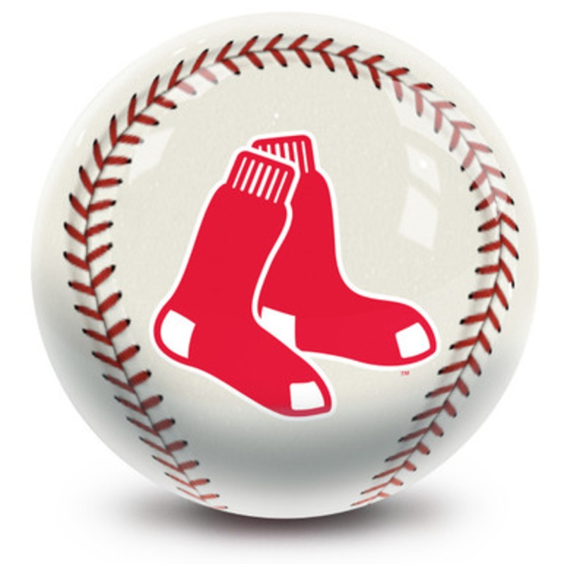 OTBB Boston Red Sox Baseball Bowling Ball
