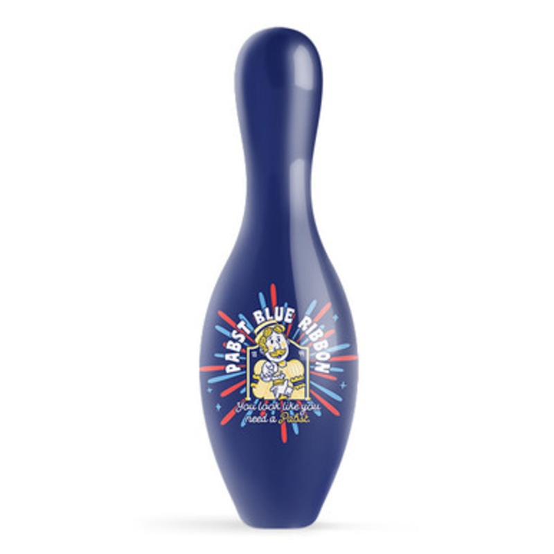 OTBB Pabst Blue Ribbon Need A Pabst? Bowling Pin