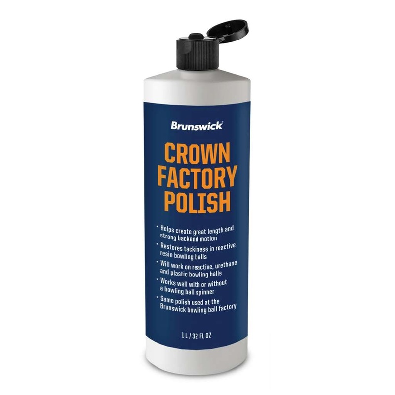 Brunswick Crown Factory Bowling Ball Polish- Quart