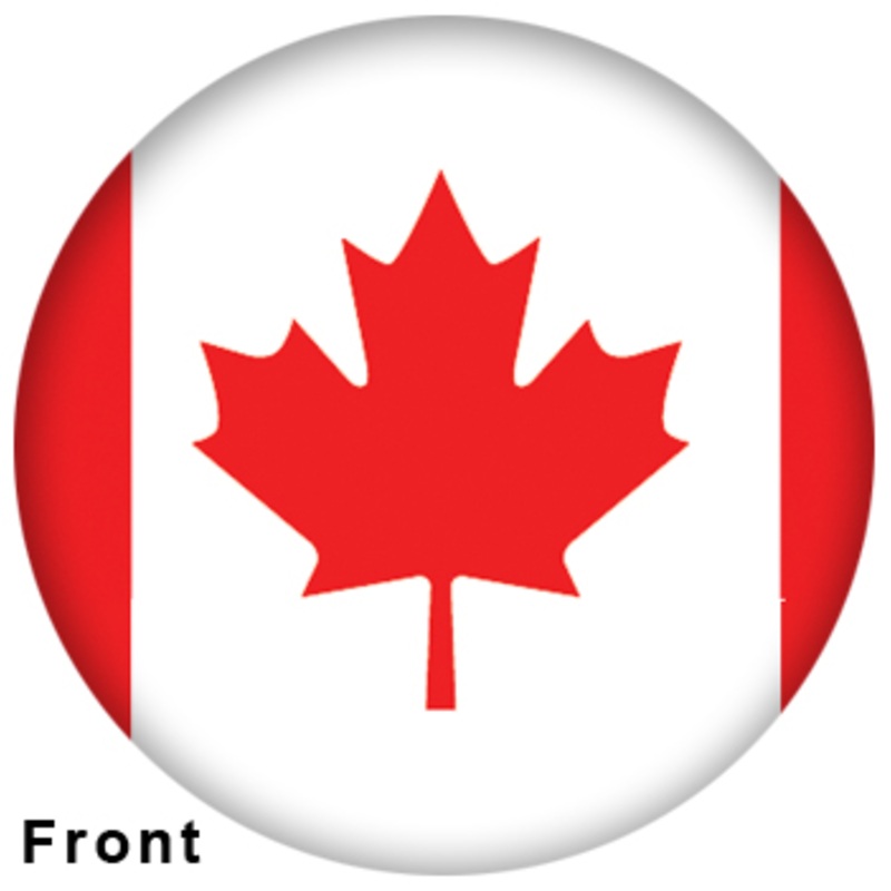 OTBB Canadian Flag Bowling Ball