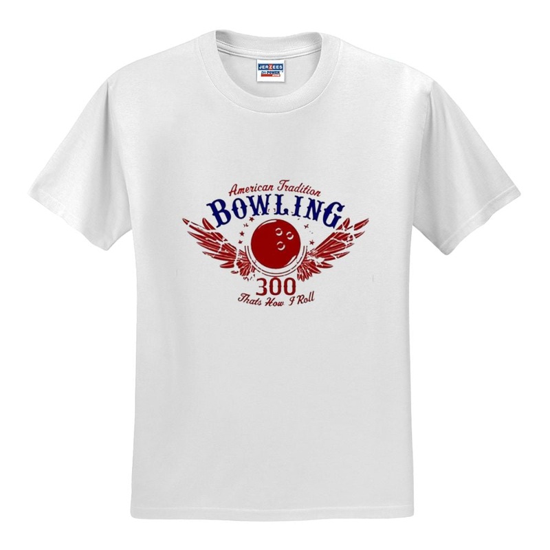 That’s How I Roll Bowling T-Shirt – White