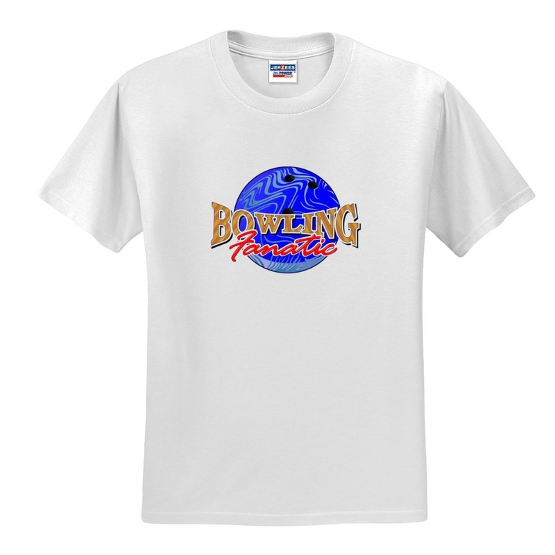 Bowling Fanatic T-Shirt- White