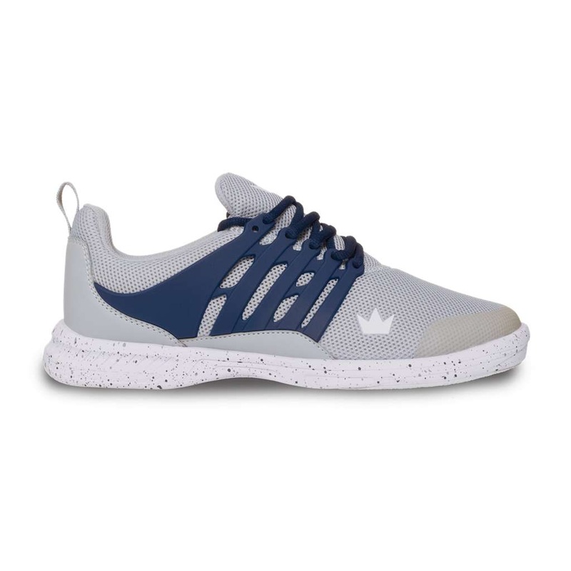 Brunswick Mens Avalanche Bowling Shoes – Grey/Navy